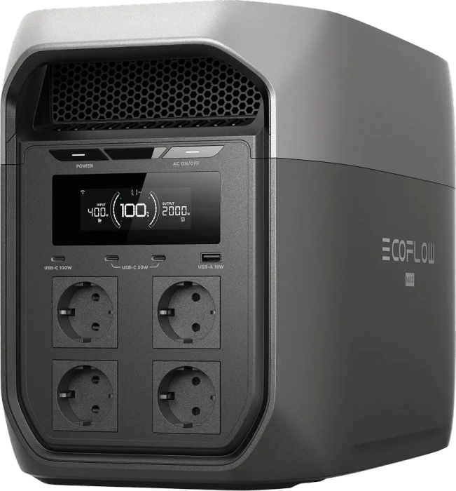 EcoFlow DELTA 3 Max Plus Solargenerator, 2048Wh