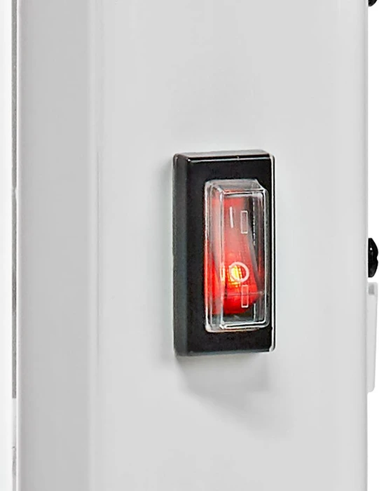 Nedis HTPL20FWT Glas Standkonvektor