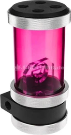 PrimoChill CTR Phase 2 120mm Laing D5, Acetal schwarz, UV pink (CTR2-SFFD5-12-UPK)