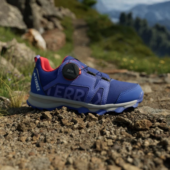 adidas Terrex Agravic BOA semi cobalt blue/cloud white/semi lucid blue (Junior)