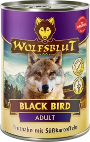 Wolfsblut Black Bird Truthahn mit Süßkartoffeln, 2.37kg (6x 395g)