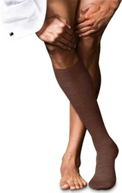 Falke No. 6 Finest Merino & Silk Socken brandy (Herren)