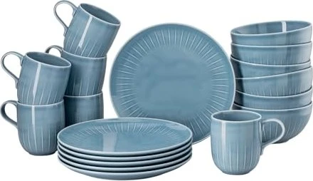 Rosenthal Joyn Denim Blue Frühstücksservice, 18-tlg.