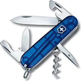 Victorinox Spartan Taschenmesser blau transparent
