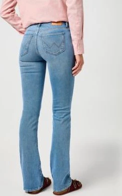 Wrangler Bootcut Jeans stelth (Damen)