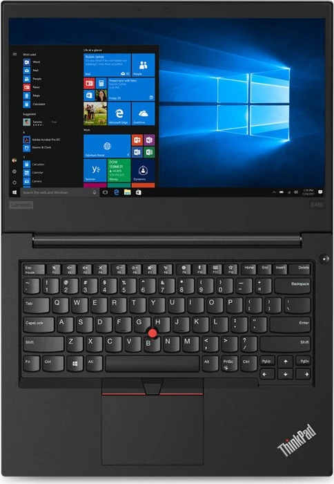 Lenovo ThinkPad E485, Ryzen 5 2500U, 8GB RAM, 256GB SSD, DE