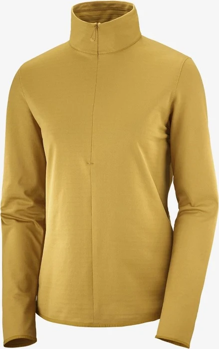 Salomon Essential Lightwarm Fleece Jacke cumin (Damen)