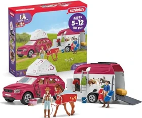 Schleich Horse Club - Abenteuer mit Auto und Pferdeanhänger