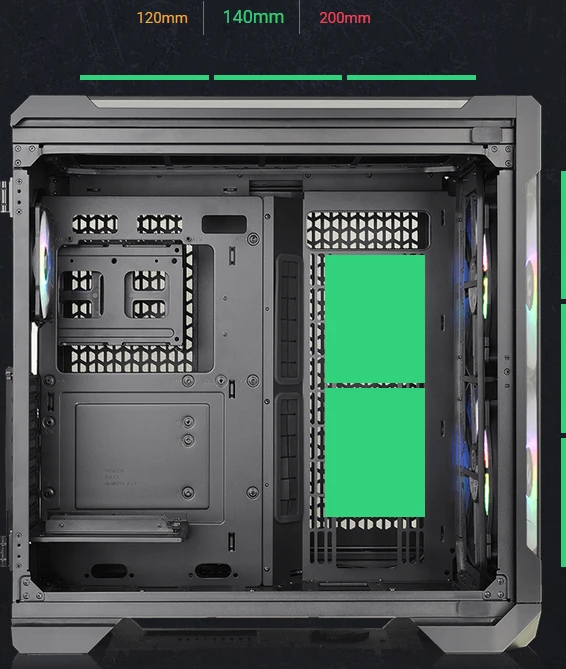 Thermaltake View 51 TG ARGB, Glasfenster