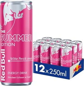 Red Bull The Summer Edition White Peach 12x 250ml