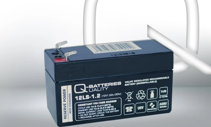 Q-Batteries Bleiakku 12LS-1.2