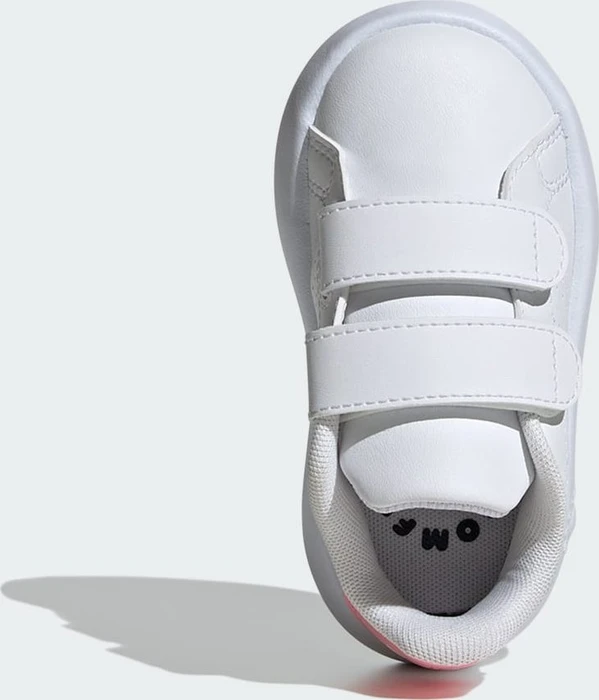 adidas Advantage cloud white/bliss pink/core black (Junior)