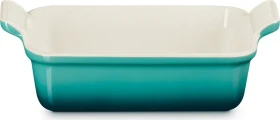 Le Creuset Auflaufform Tradition rechteckig 26cm 2.4l bleu riviera