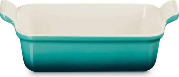 Le Creuset Auflaufform Tradition rechteckig 26cm 2.4l bleu riviera