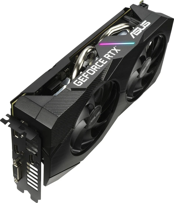 ASUS Dual GeForce RTX 2060 EVO, DUAL-RTX2060-12G-EVO, 12GB GDDR6, DVI, 2x HDMI, DP