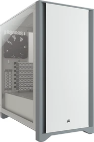 Corsair 4000D, weiß, Glasfenster