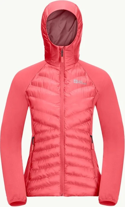 Jack Wolfskin Routeburn Pro Hybrid Jacke sunset coral (Damen)