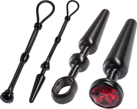 Malesation Cock Grip Set mittel schwarz