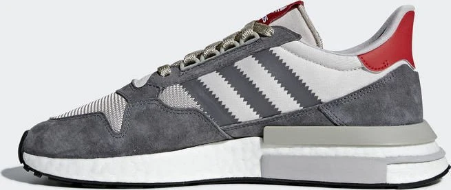 adidas ZX 500 RM grey four/ftwr white/scarlet (Herren)