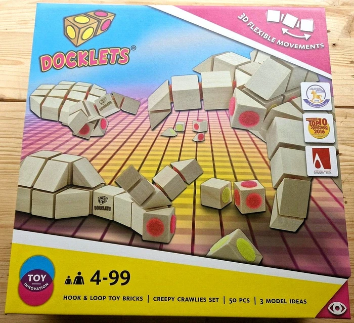 Beluga Docklets Krabbeltierchen Set, 50-tlg.