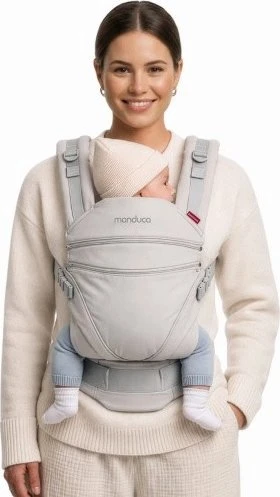 Manduca XT Cotton Babytrage monochrome cloud (255-03-86-000)