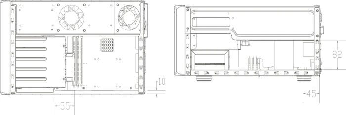 SilverStone Case Storage CS351, schwarz