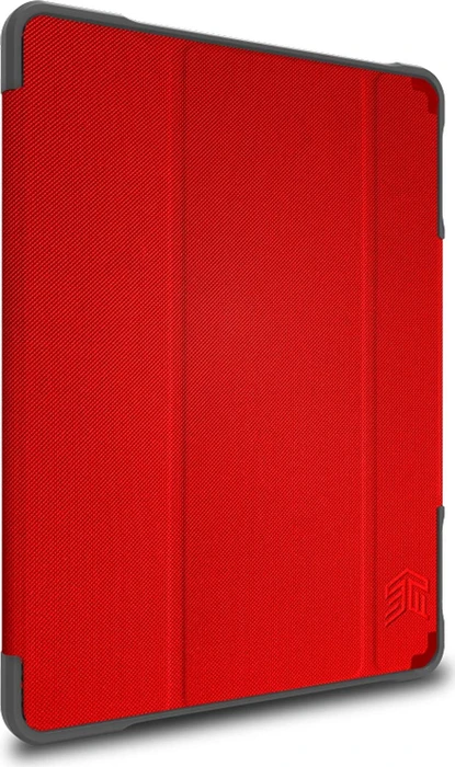 STM Dux Plus Duo rot/transparent, iPad 10.2" 7th/8th/9th gen