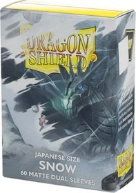 Dragon Shield Matte Dual Sleeves Japanese snow, 60 Stück