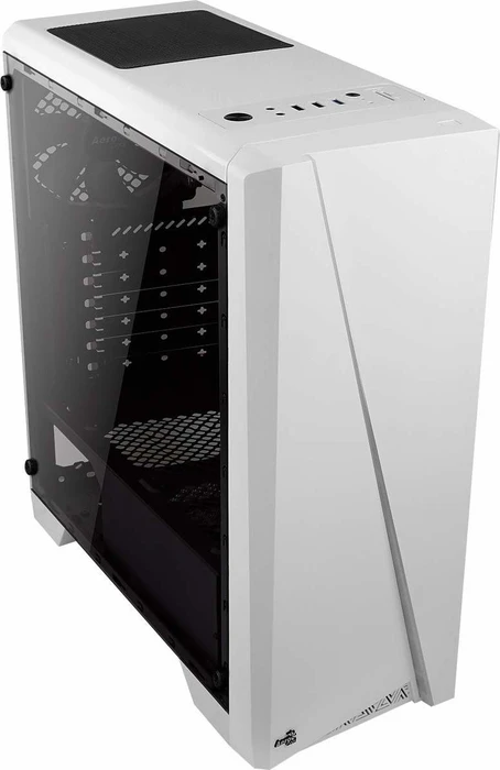 AeroCool Cylon weiß, Glasfenster