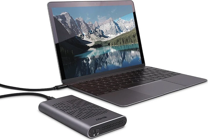 Lindy USB 3.2 Gen 2 M.2 SSD Enclosure, USB-C 3.2