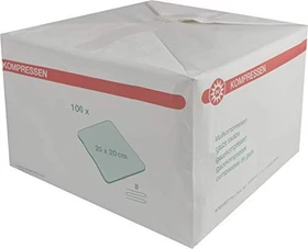 Nobamed Mullkompressen 8-fach, 10 x 20cm, 100 Stück