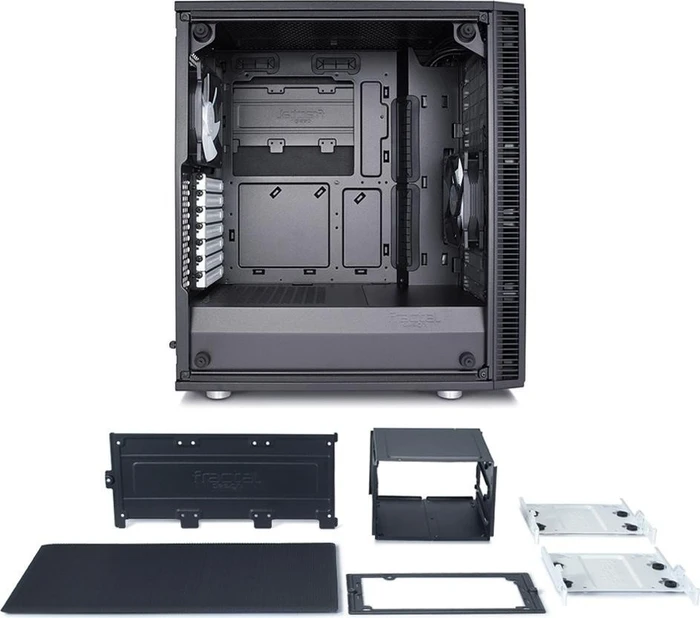 Fractal Design Define C TG, Glasfenster, schallgedämmt