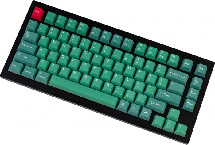 Keychron Q1/Q2/K2 OEM Dye-Sub Keycap-Set Forest, Kunststoff (PBT), Forest, grün, 97 Tasten (83+14), ANSI-US