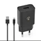 Nedis 12W USB-Universal-Ladegerät inkl. USB-C-Kabel schwarz Vorschaubild