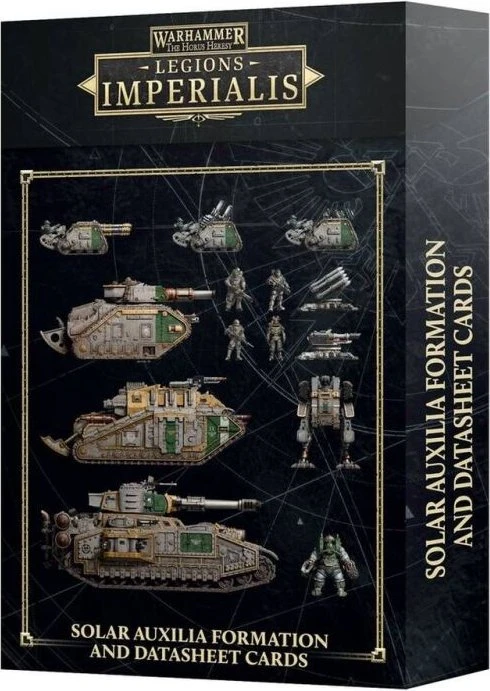 Games Workshop Warhammer The Horus Heresy: Legions Imperialis - Solar Auxilia - Formation and Datasheet Cards (EN)