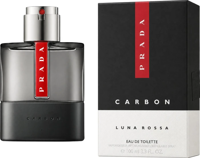Prada Luna Rossa Carbon Eau de Toilette nachfüllbar, 100ml
