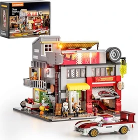 Lumibricks Straßen-MOD-Garage