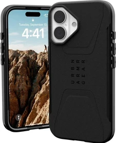 UAG Civilian Case für Apple iPhone 16 schwarz