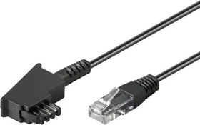 Wentronic Goobay TAE-F/RJ-45 Anschlusskabel, 15m