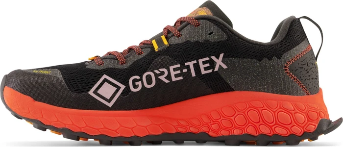 New Balance Fresh Foam X Hierro v7 GTX blacktop/neon dragonfly/hot marigold (Herren)
