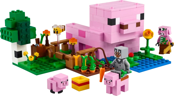 LEGO Minecraft - Das Babyschwein-Haus