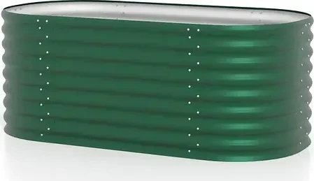 Vitavia Terra 630 Basic Hochbeet oval 162x82cm seegras
