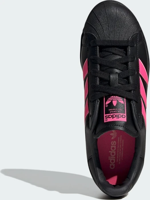 adidas Superstar 82 core black/lucid pink/pink spark (Damen)