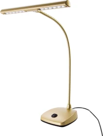 König & Meyer 12297 LED Pianoleuchte goldfarbig