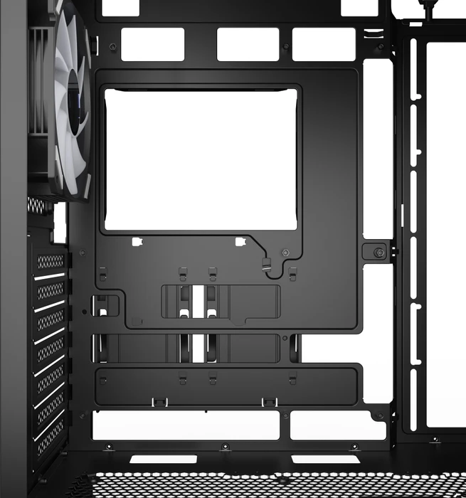 Sharkoon AK3 RGB Black, Glasfenster