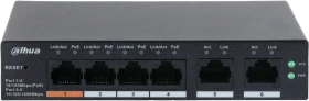 Dahua CS40 Desktop Smart Switch, 6x RJ-45, 65W Hi-PoE (CS4006-4ET-60)