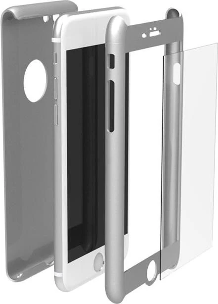 Krusell Arvika Cover für Apple iPhone 7 silber
