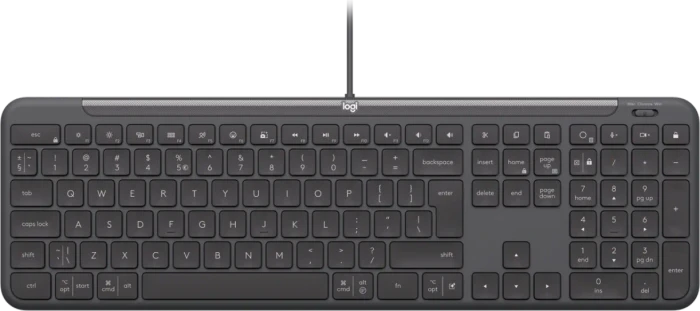 Logitech MK620 Signature Slim Wired Combo for Business Graphite, USB-C, US