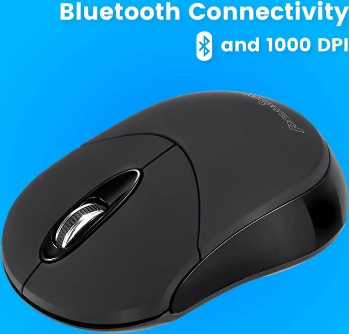 Perixx PERIMICE-802 Mini Bluetooth Maus schwarz, Bluetooth