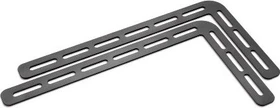 Meliconi Soundbar 1000 Soundbarhalterung schwarz, Paar